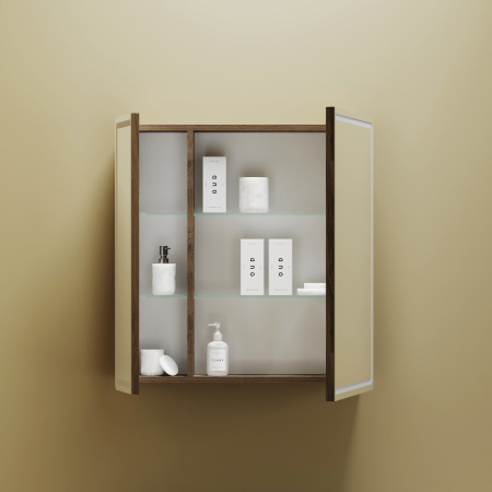 Зеркало-шкаф Sancos Mirror MI70ECH 69х15х74 настенный цвет дуб чарльстон